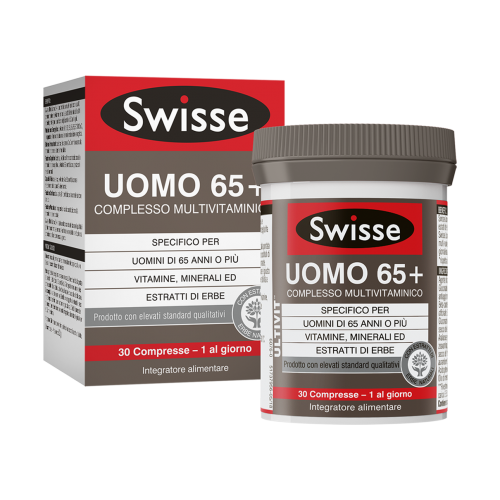 SWISSE MULTIVITAMINICO UOMO 65+ 30compresse