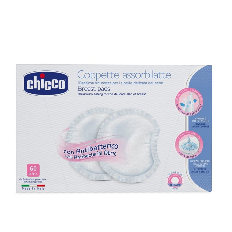 Chicco 意大利智高抗菌超薄防溢乳垫 60片