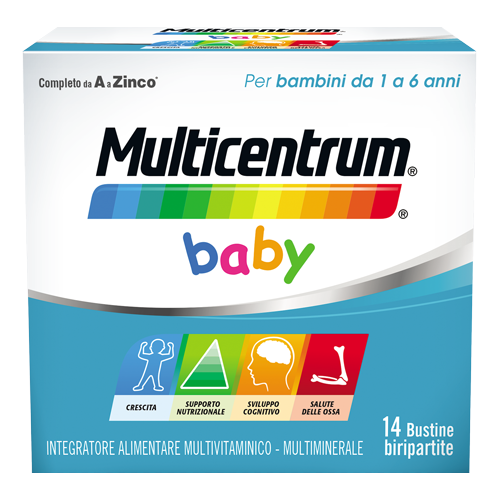 生善存 Multicentrum baby复合维生素冲剂14袋 1-6周岁宝宝