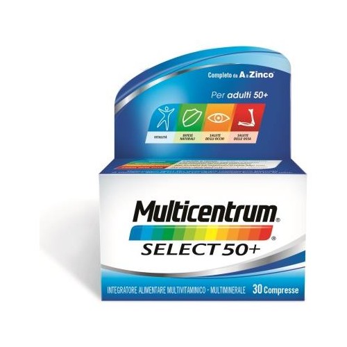 善存 Multicentrum 复合维生素50+  30片 专为50岁以上成年人微量营养需求而配制