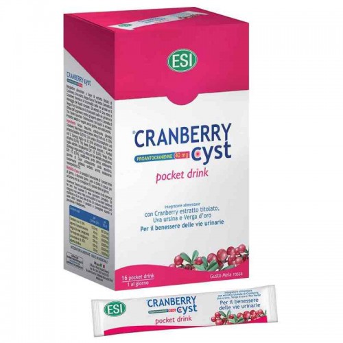 Esi Cranberry Cyst Integratore Alimentare - 16 Bustine