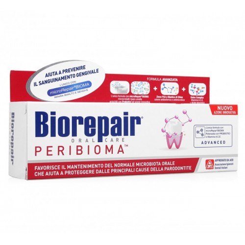 Biorepair peribioma dentifricio 75ml