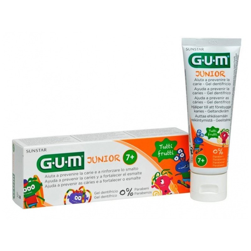 GUM儿童牙膏 50ml 7-12岁 多种水果味