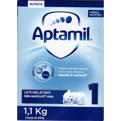 Aptamil爱他美婴幼儿配方奶粉1段0-6个月1100g