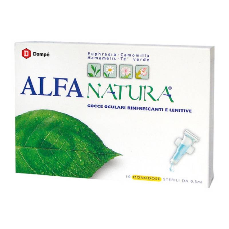 Alfa natura绿茶滴眼液 10x0,5 ml