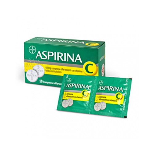 ASPIRINA C 10 COMPRESSE EFFERVESCENTI 400+240MG